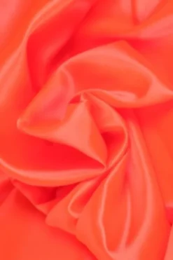 Satijn neon oranje - 23