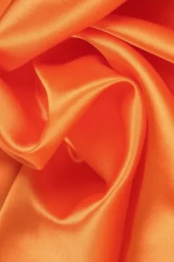 Satijn oranje - 10