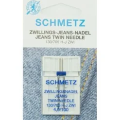 Schmetz Jeans Twin 4.0/100