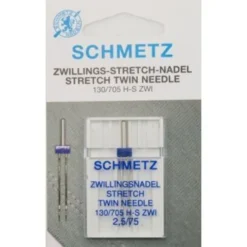 Schmetz Stretch Twin 2.5/75