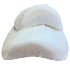 Schoudervulling met Kapje - Wit