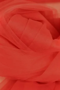 Stretch Tule Rood - 01