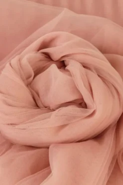 Stretch Tule Vintage Roze - 37