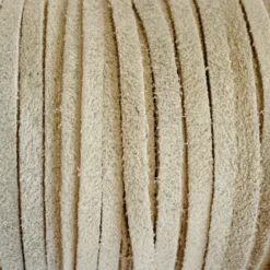 Suede Koord 3mm - Beige