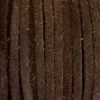 Suede Koord 3mm - Brown
