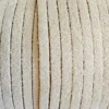 Suede Koord 3mm - Dusty White