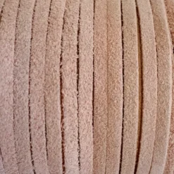 Suede Koord 3mm - Old Pink