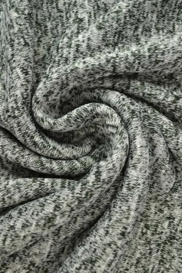 Sweat Melange - Anthracite/Green/White