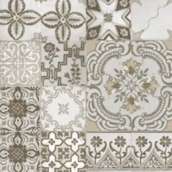 Tafelzeil - Portugese Tegeltjes - Beige/Taupe