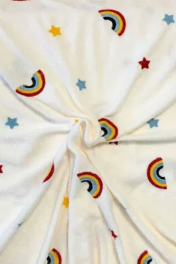 Teddy Badstof - Rainbows on Off White