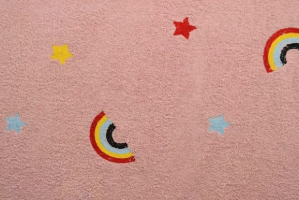 Teddy Badstof - Rainbows on Old Pink