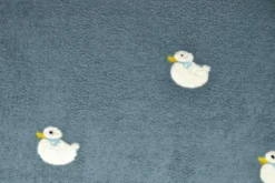 Teddy Badstof - White Ducks on Steelblue