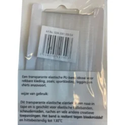Transparant Elastiek - 6mm