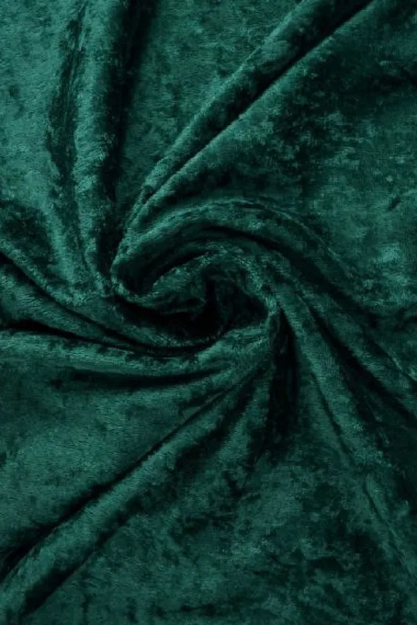 Velours De Panne - Dark Green - 32