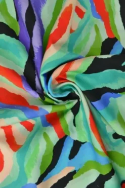 Viscose - Artistic Lines - Spring Vibes