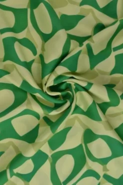Viscose - Green/Lime Graphic