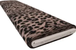 Viscose - Leopard on Taupe