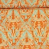 Viscose - Orange Artwork on Dark Mint