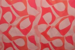 Viscose - Pink/Coral Graphic