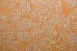 Viscose - Striped Flowers - Yellow/White