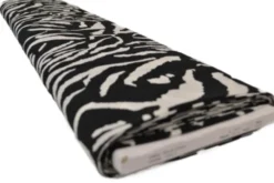 Viscose - Tiger Stripes on Black