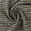 Wol - Small Pied de Poule - Zwart / Caramel