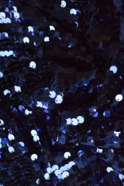 XL Pailletten - Donker Blauw