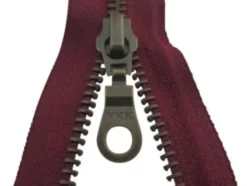YKK Deelbare Koper Ritsen - 70 cm-021 - Bordeaux