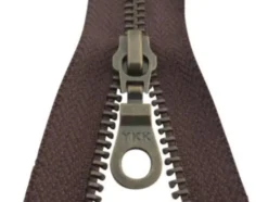 YKK Deelbare Koper Ritsen - 40 cm-570 - Bruin