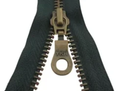 YKK Deelbare Koper Ritsen - 60 cm-916 - Donker Bruin