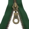 YKK Deelbare Koper Ritsen - 40 cm-890 - Donker Groen