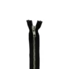 YKK Metalen Rits - Dubbel Deelbaar - 580 - Black/Silver - 85cm