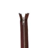 YKK Metalen Rits - Dubbel Deelbaar - 570 - Brown/Silver - 100cm