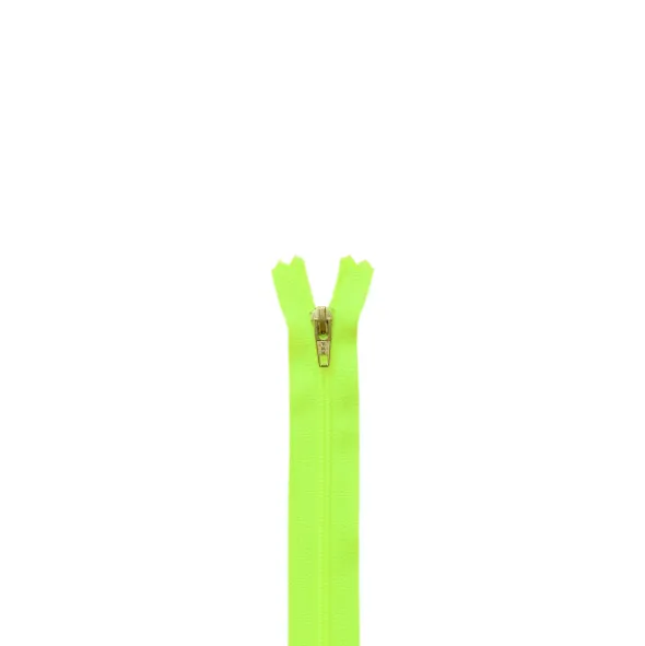 YKK Nylon Rits 60cm - C504 - Neon Geel