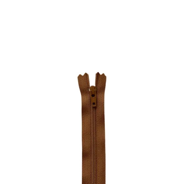 YKK Nylon Rits 60cm - 859 - Cognac