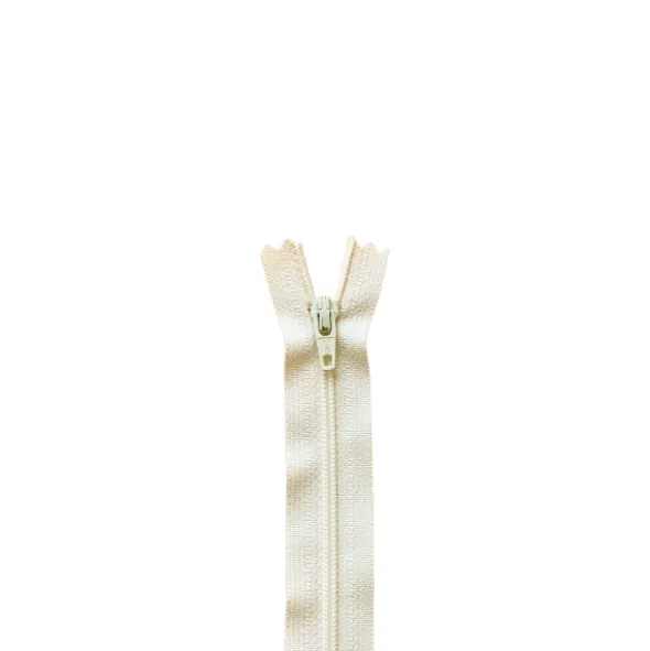 ykk nylon rits 20cm - 571 - Latte