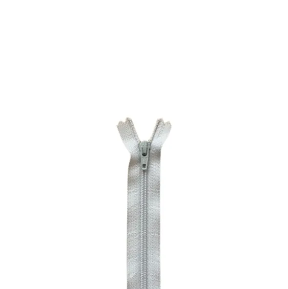 YKK Nylon Rits 60cm - 343 - Lichtgrijs