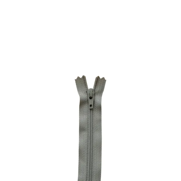 YKK Nylon Rits 60cm - 577 - Muisgrijs