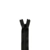 ykk nylon rits 12cm - 580 - Zwart